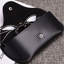 Load image into Gallery viewer, PU Leather Glasses Case Cover Sunglasses Glasses Holder Box Eyeglasses Solid Storage Box Light PU Sunglasses Pouch Bag
