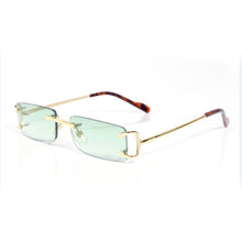 Carica l&#39;immagine nel visualizzatore di Gallery, Pawes Glasses Frame Men Sunglasses Gold Rimless Eyeglasses for Man Anti Reflective Clear Lens  Prescription Spectacles 9801