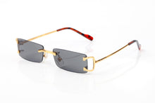 Carica l&#39;immagine nel visualizzatore di Gallery, Pawes Glasses Frame Men Sunglasses Gold Rimless Eyeglasses for Man Anti Reflective Clear Lens  Prescription Spectacles 9801