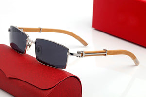 Pawes Natural Wood Square Clear Glasses Men Women Full Rimless Eyeglasses Frame for Men Reading Optical Oculos Glasses
