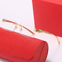 Load image into Gallery viewer, Pawes Sun lasses Frame Men Sunglasses Metal Gold Rimless Women Eyeglasses for Man Clear Lens Prescription Spectacle