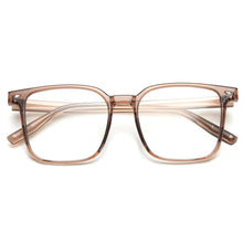 Load image into Gallery viewer, Peekaboo TR90 spectacle frames women clear lens male square eyeglasses for men brown grey female accessories ultralight