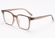 Load image into Gallery viewer, Peekaboo TR90 spectacle frames women clear lens male square eyeglasses for men brown grey female accessories ultralight