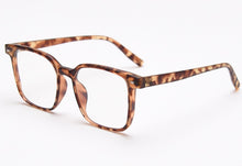 Load image into Gallery viewer, Peekaboo TR90 spectacle frames women clear lens male square eyeglasses for men brown grey female accessories ultralight