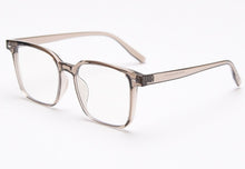 Load image into Gallery viewer, Peekaboo TR90 spectacle frames women clear lens male square eyeglasses for men brown grey female accessories ultralight