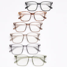 Load image into Gallery viewer, Peekaboo TR90 spectacle frames women clear lens male square eyeglasses for men brown grey female accessories ultralight