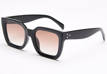 Load image into Gallery viewer, Peekaboo TR90 frame polarized sunglasses women square leopard brown 2023 square glasses for men female summer uv400