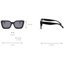 Load image into Gallery viewer, Peekaboo TR90 frame polarized sunglasses women square leopard brown 2023 square glasses for men female summer uv400