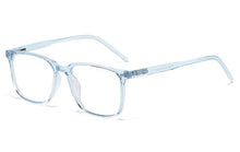 Load image into Gallery viewer, Peekaboo TR90 square glasses blue light male clear lens optical glasses frame women spring hinge rivet decoration unisex