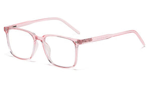 Peekaboo TR90 square glasses blue light male clear lens optical glasses frame women spring hinge rivet decoration unisex