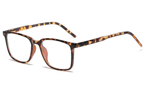 Peekaboo TR90 square glasses blue light male clear lens optical glasses frame women spring hinge rivet decoration unisex