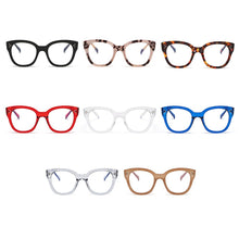 Load image into Gallery viewer, Peekaboo anti blue light glasses optical women retro style clear square glasses frame for men female accessories for computer