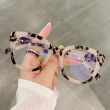 Load image into Gallery viewer, Peekaboo anti blue light glasses optical women retro style clear square glasses frame for men female accessories for computer
