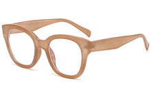 Load image into Gallery viewer, Peekaboo anti blue light glasses optical women retro style clear square glasses frame for men female accessories for computer