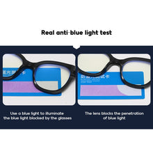 Load image into Gallery viewer, Peekaboo anti blue light glasses optical women retro style clear square glasses frame for men female accessories for computer
