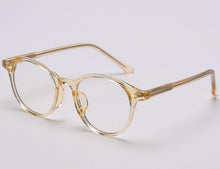 Load image into Gallery viewer, Peekaboo blue light blocking square glasses women optical korean style TR90 eyeglasses for men acetate frame clear lens