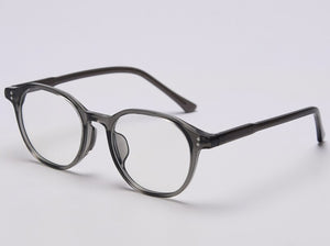 Peekaboo blue light blocking square glasses women optical korean style TR90 eyeglasses for men acetate frame clear lens