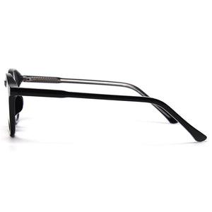 Peekaboo blue light blocking square glasses women optical korean style TR90 eyeglasses for men acetate frame clear lens