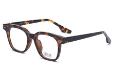 Load image into Gallery viewer, Peekaboo female glasses for men TR90  acetate square glasses frame women clear lens black transparent unisex