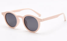 Load image into Gallery viewer, Peekaboo female sunglasses men polarized summer round sun glasses retro woman uv400 color lens blue green yellow korean style