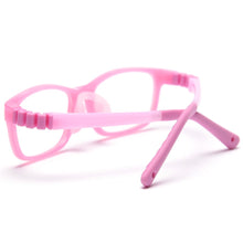 Load image into Gallery viewer, Peekaboo girl child glasses optical tr90 frame anti-slip clear lens kids square eyeglasses frames gifts for boys blue pink