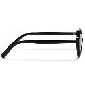 Peekaboo half frame sunglasses for women retro style black leopard ladies sun glasses cat eye uv400 female drop shipping 2022