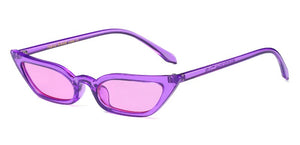 Peekaboo  red cat eye sunglasses women small frame black leopard female top selling sun glasses female uv400