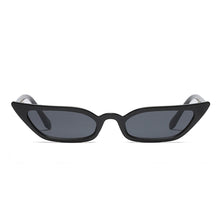 Load image into Gallery viewer, Peekaboo  red cat eye sunglasses women small frame black leopard female top selling sun glasses female uv400