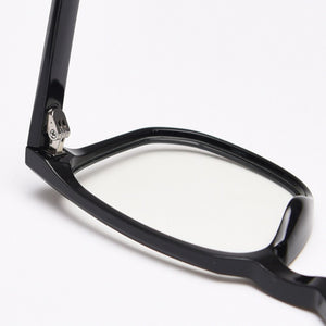 Peekaboo korean optical eyewear men TR90 clear lens male square glasses frame women light weight black transparent brown