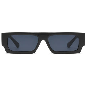 Peekaboo male black flat top sunglasses women square pink uv400 rectangular glasses for men leopard 2023 accessories