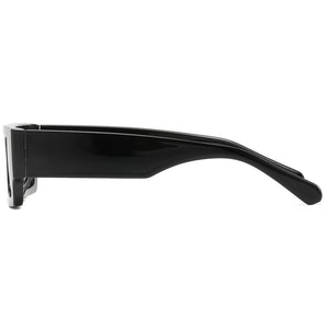 Peekaboo male black flat top sunglasses women square pink uv400 rectangular glasses for men leopard 2023 accessories