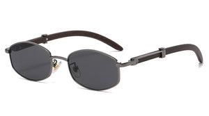 Peekaboo men retro sunglasses vintage women metal blue brown female male sun glasses uv400 2023  summer style