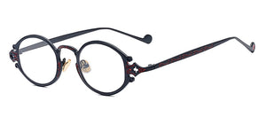Peekaboo mens occhiali da sole ovali uomo 2023 stile punk rosso donna occhiali da sole retro rotondo oro nero struttura in metallo UV400 