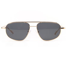 Carica l&#39;immagine nel visualizzatore di Gallery, Peekaboo metal frame oval sunglasses for men double bridge women sun glasses uv400 green gold  2023 winter gifts