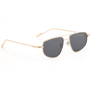Peekaboo metal frame oval sunglasses for men double bridge women sun glasses uv400 green gold  2023 winter gifts