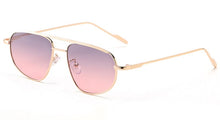 Carica l&#39;immagine nel visualizzatore di Gallery, Peekaboo metal frame oval sunglasses for men double bridge women sun glasses uv400 green gold  2023 winter gifts