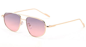 Peekaboo metal frame oval sunglasses for men double bridge women sun glasses uv400 green gold  2023 winter gifts