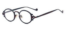 Load image into Gallery viewer, Peekaboo metal women steam punk glasses oval retro clear lens accessories vintage eye glasses for men round gold black silver