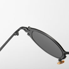 Load image into Gallery viewer, Peekaboo metal women steam punk glasses oval retro clear lens accessories vintage eye glasses for men round gold black silver
