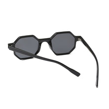 Load image into Gallery viewer, Peekaboo octagon sunglasses women brand designer vintage polygon black brown red small sun glasses female male uv400