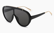 Load image into Gallery viewer, Peekaboo one piece sunglasses women oversized selling mens goggles brown white sun glasses male 2023 summer uv400