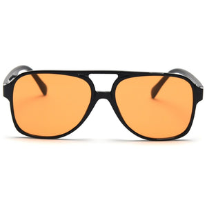 Peekaboo orange  sunglasses for men big frame green ladies sun glasses uv400 female 2023 PC frame summer accessories
