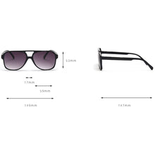 Load image into Gallery viewer, Peekaboo orange  sunglasses for men big frame green ladies sun glasses uv400 female 2023 PC frame summer accessories
