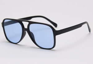 Peekaboo orange  sunglasses for men big frame green ladies sun glasses uv400 female 2023 PC frame summer accessories