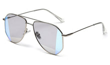 Load image into Gallery viewer, Peekaboo retro oversized sunglasses polarized uv400 metal  irregular women sun glasses for men 2023 year gifts