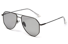 Load image into Gallery viewer, Peekaboo retro oversized sunglasses polarized uv400 metal  irregular women sun glasses for men 2023 year gifts