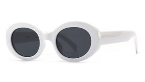 Peekaboo retro style oval sunglasses for women uv400 summer glasses female 2023 black leopard selling birthday gift ladies