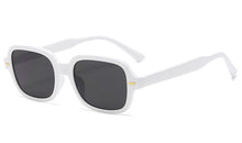 Load image into Gallery viewer, Peekaboo rivet full frame sun glasses for women black leopard brown small frame square sunglasses for men 2023 uv400