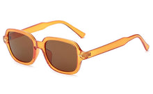 Load image into Gallery viewer, Peekaboo rivet full frame sun glasses for women black leopard brown small frame square sunglasses for men 2023 uv400