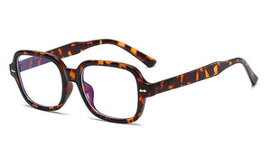 Peekaboo rivet full frame sun glasses for women black leopard brown small frame square sunglasses for men 2023 uv400